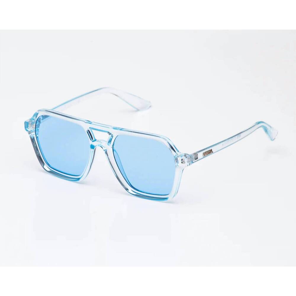 NEW ORBITAL men's le mans sunglasses in clear blue blue